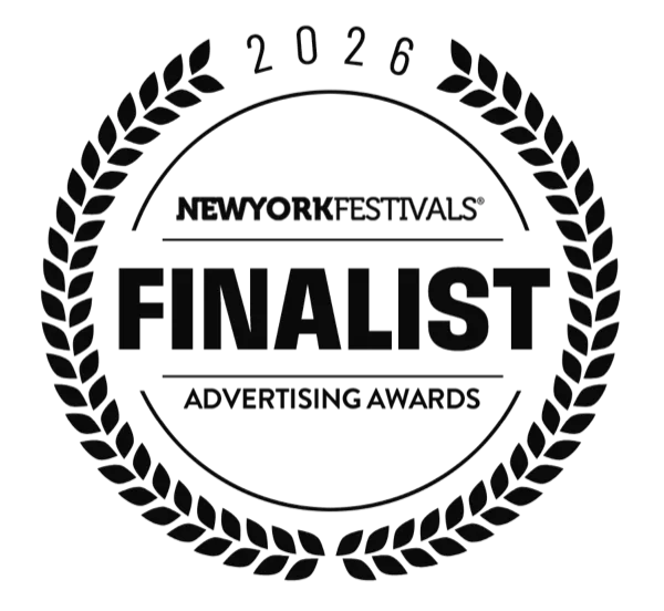 New York Festivals Advertising Awards 2026 Finalist (THE FUTURE NOW)